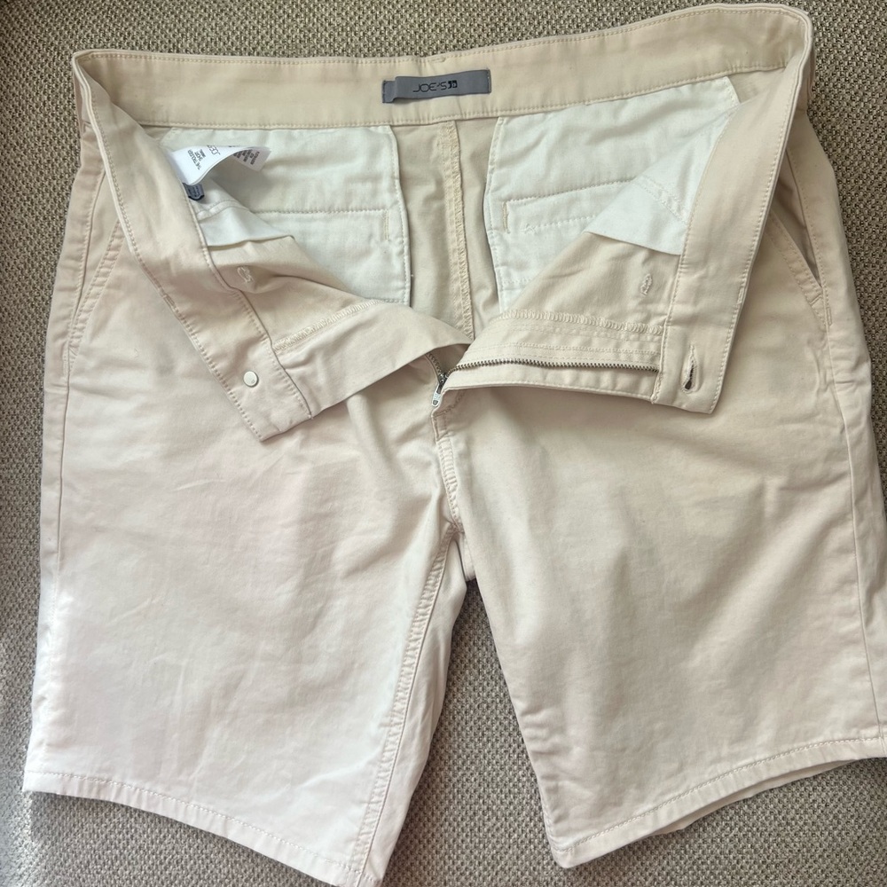 Joe's Jeans Tan Flat Front Men Shorts